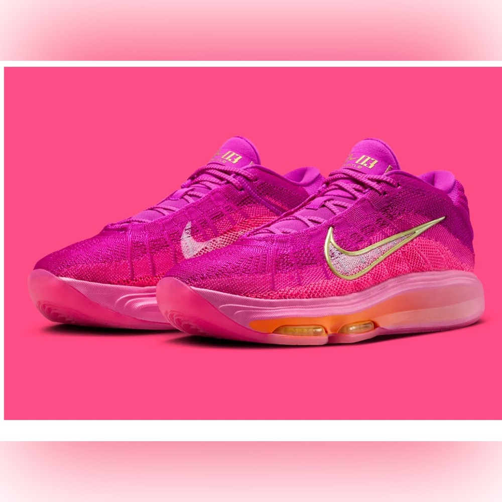 A “Hyper Pink” Gradient Hits The Nike Zoom GT Hustle 3